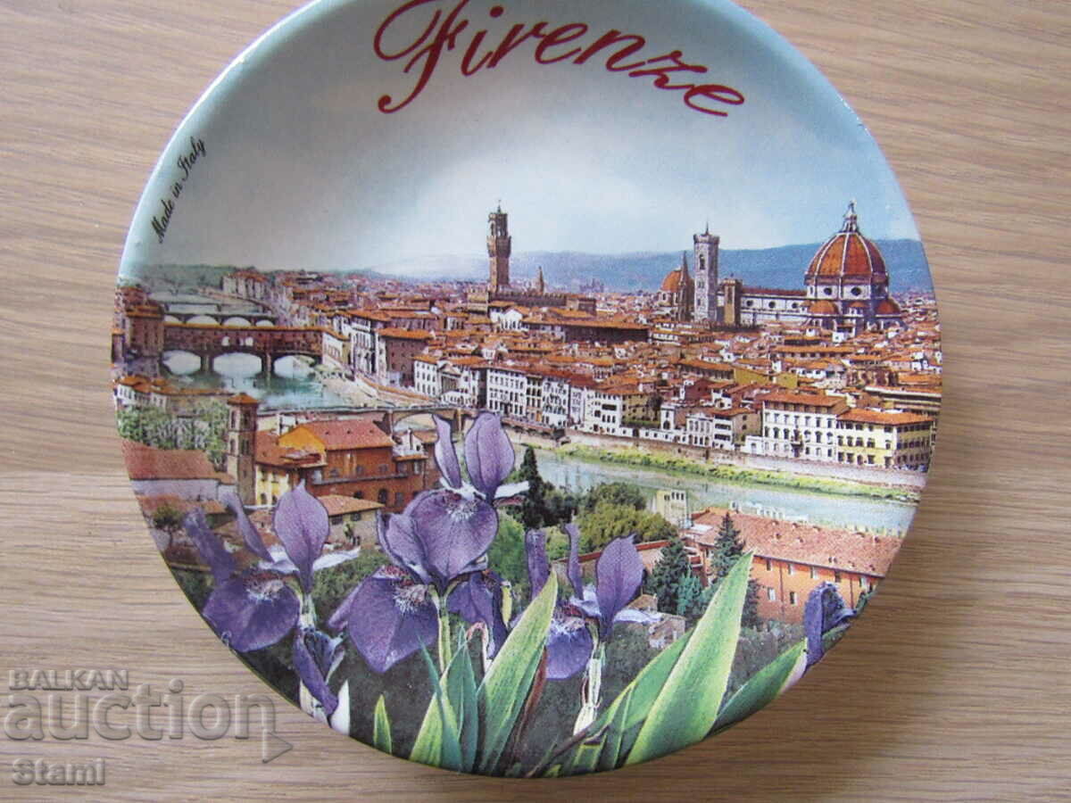 Auction  Decorative plate from Florence, Italy