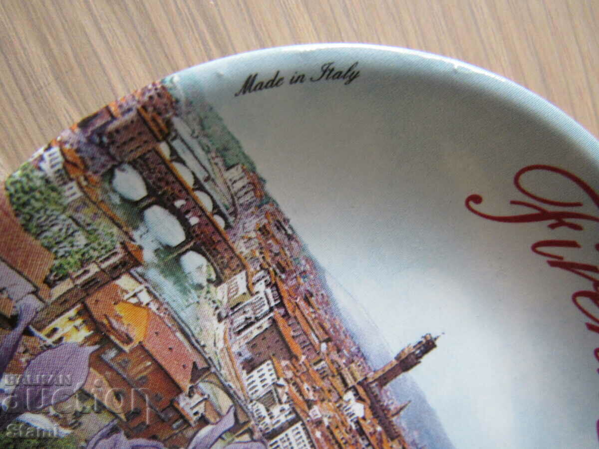 Delivery of Decorative plate from Florence, Italy