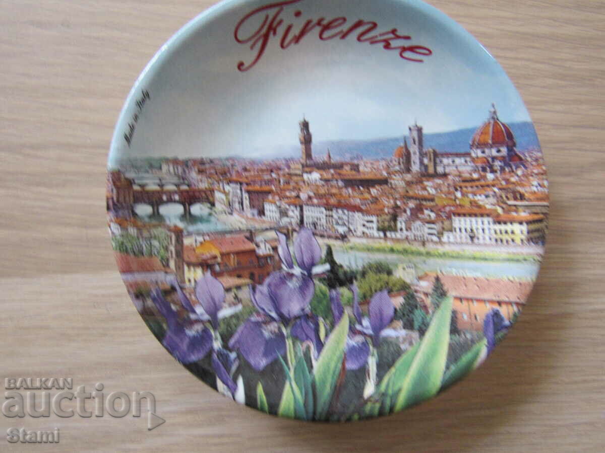 Decorative plate from Florence, Italy - 5