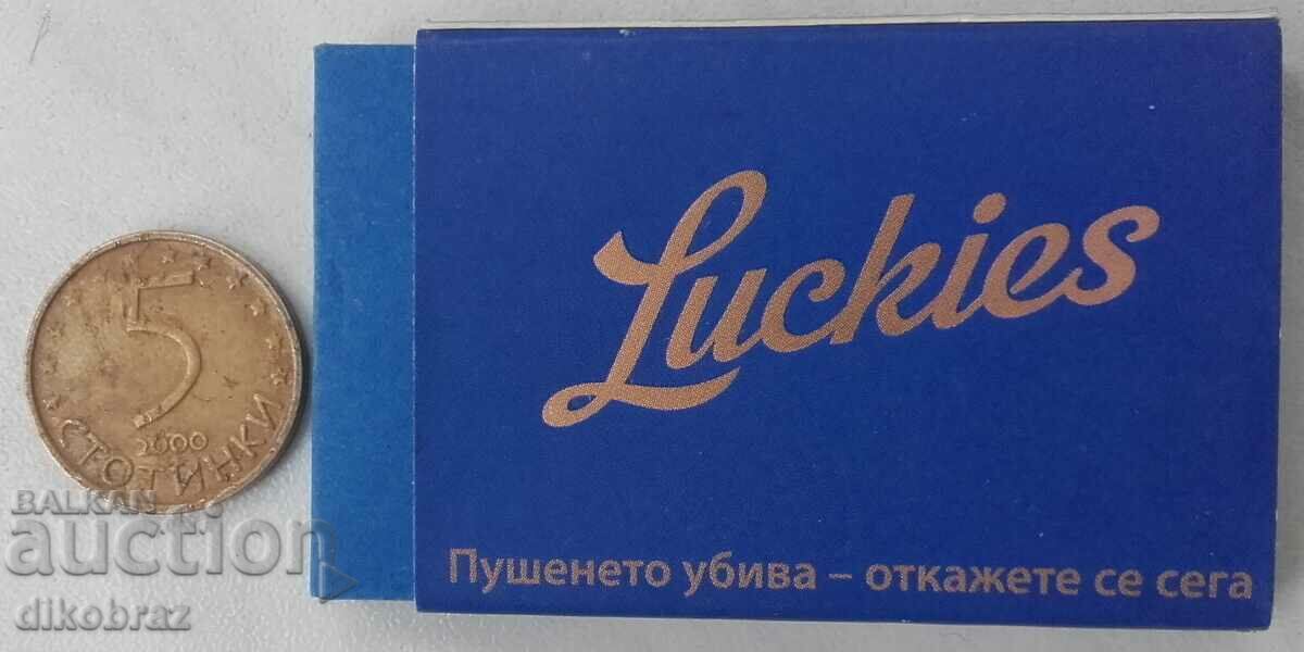 match - LUCKY STRIKE with price 1.00 BGN | € 0.51 match - LUCKY STRIKE with price 1.00 BGN | € 0.51