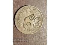 1866 anul 10 monede cu contor marca nici unul
