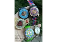 Lot of Working Vintage Rare Swatch Watches