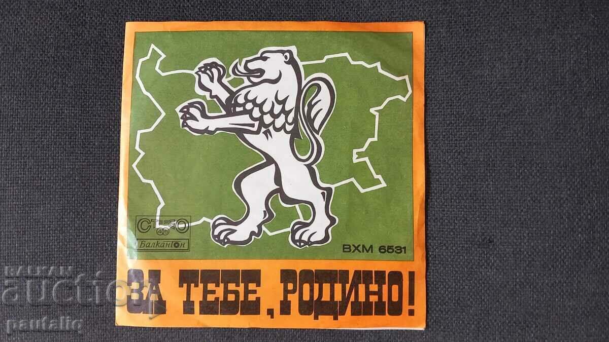 RECORD FOR YOU MOTHERLAND with price 15.00 BGN | € 7.67 RECORD FOR YOU MOTHERLAND with price 15.00 BGN | € 7.67