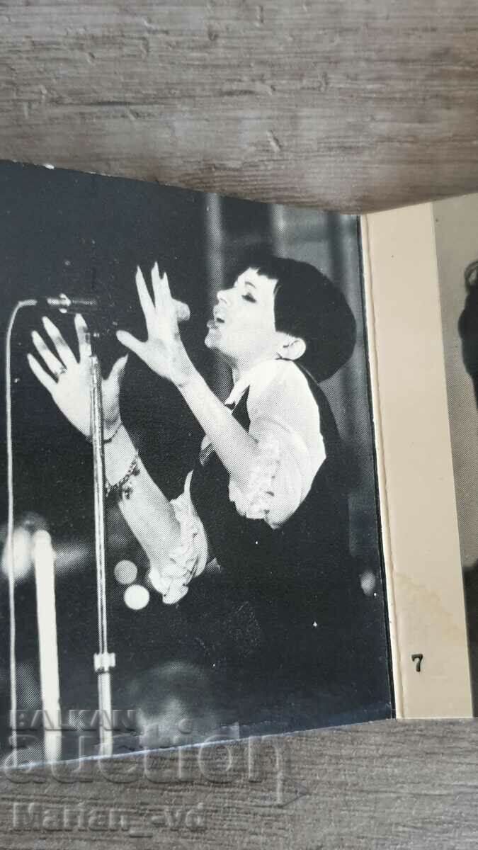 Collected album of 10 small photos of Lili Ivanova with price 60.00 BGN | € 30.68