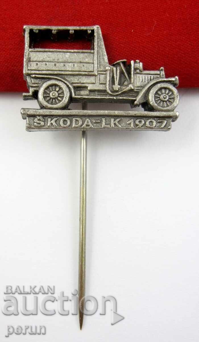 SKODA-SKODA LK 1907-Retro model-Cars-Rare badge - 6