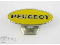 PEUGEOT-PEUGEOT-Advertising badge-Buttonella-Car-Rare badge