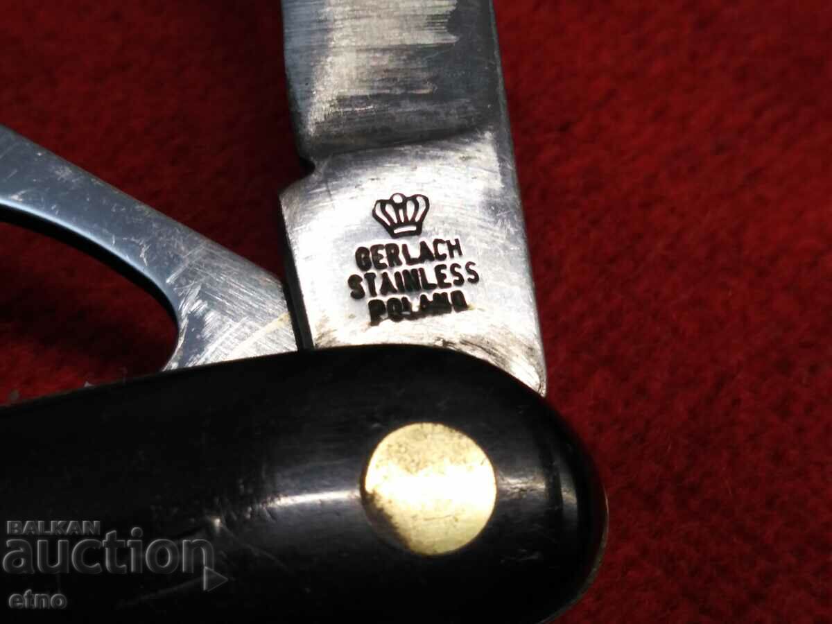 OLD GERLACH POLISH POCKET KNIFE with price 95.00 BGN | € 48.57 OLD GERLACH POLISH POCKET KNIFE with price 95.00 BGN | € 48.57