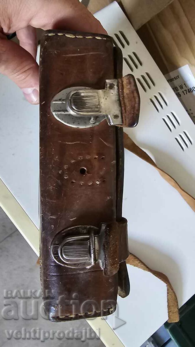 Παλιά στρατιωτική δερμάτινη τσάντα - 5 Παλιά στρατιωτική δερμάτινη τσάντα - 5