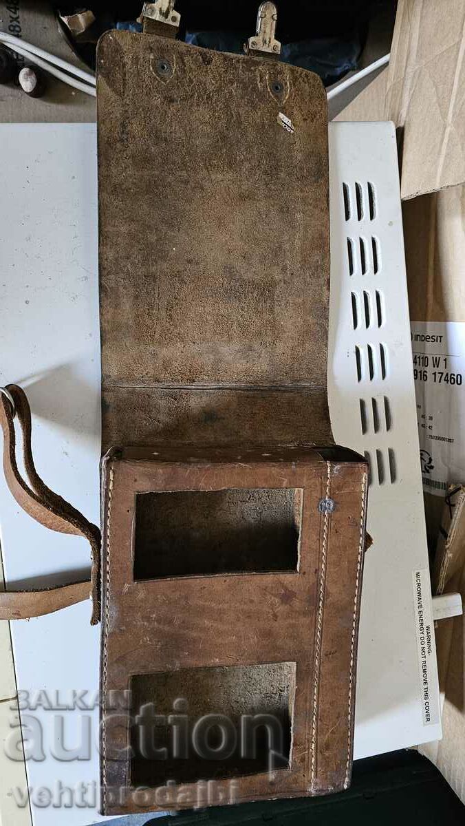 Παλιά στρατιωτική δερμάτινη τσάντα - 6 Παλιά στρατιωτική δερμάτινη τσάντα - 6