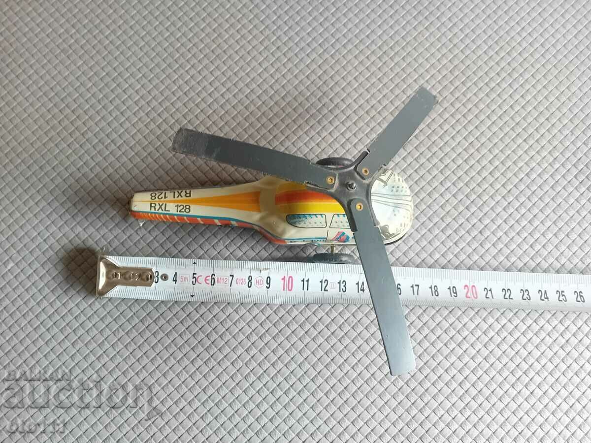 OLD TIN TOY - HELICOPTER with price 20.00 BGN | € 10.23 OLD TIN TOY - HELICOPTER with price 20.00 BGN | € 10.23