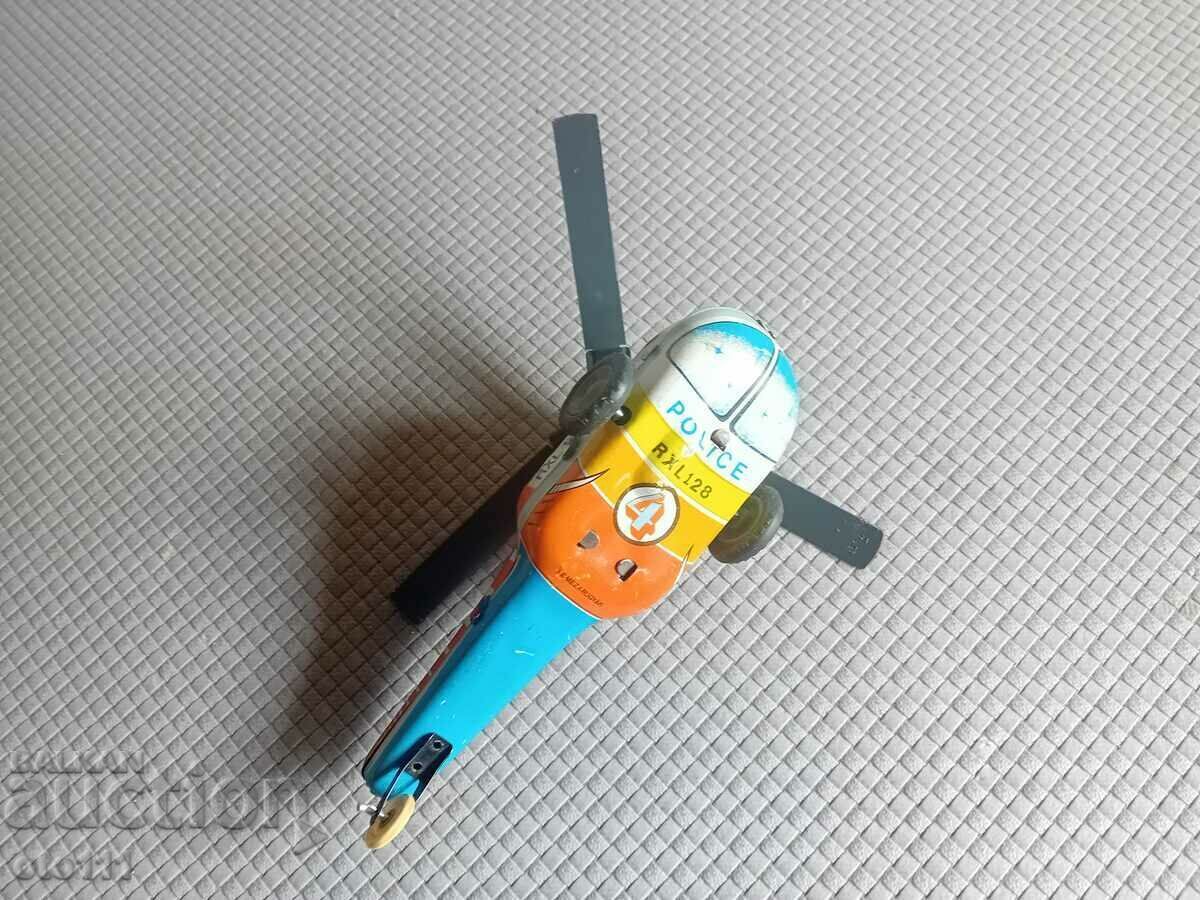 OLD TIN TOY - HELICOPTER - 5 OLD TIN TOY - HELICOPTER - 5
