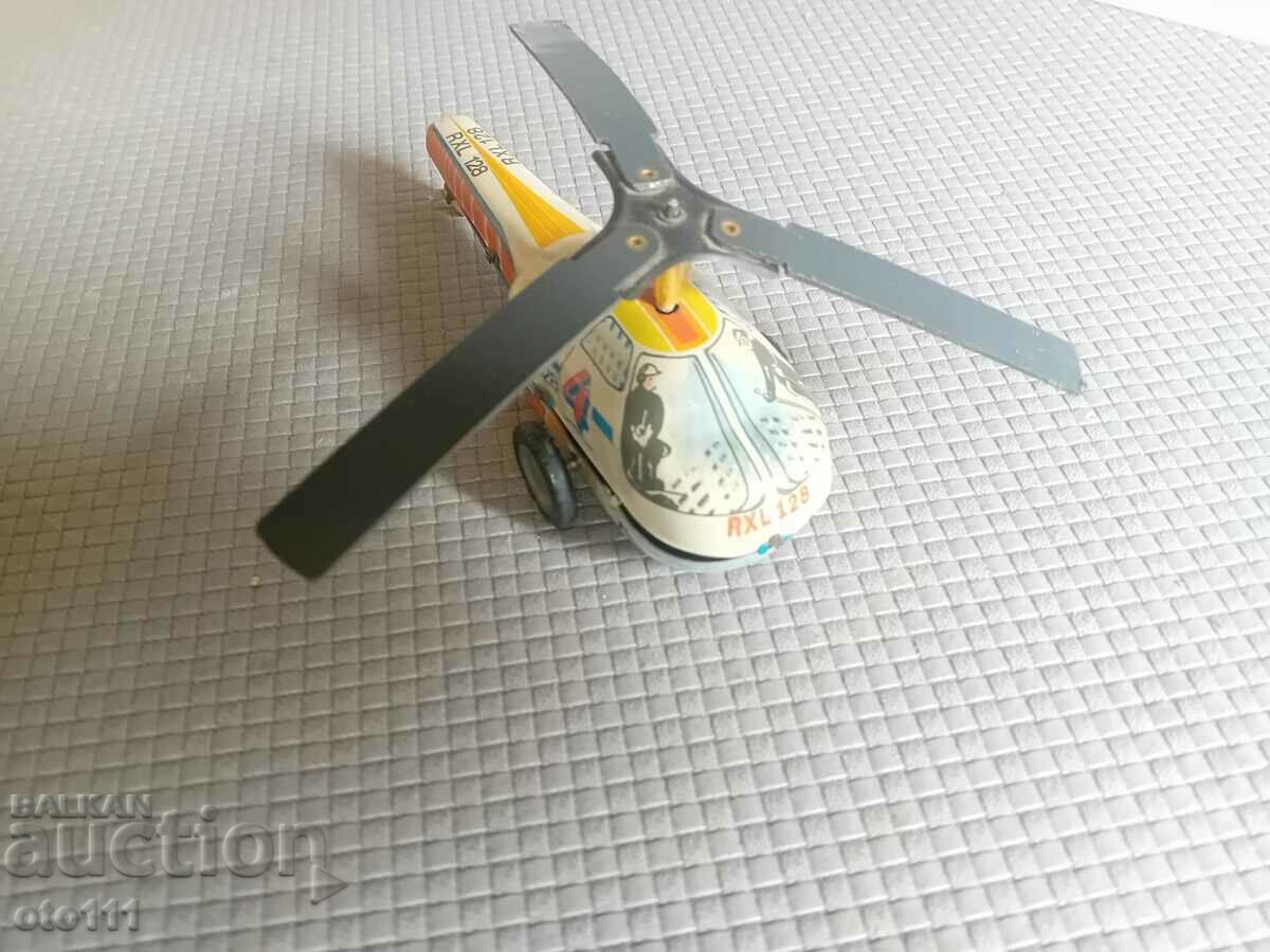 OLD TIN TOY - HELICOPTER