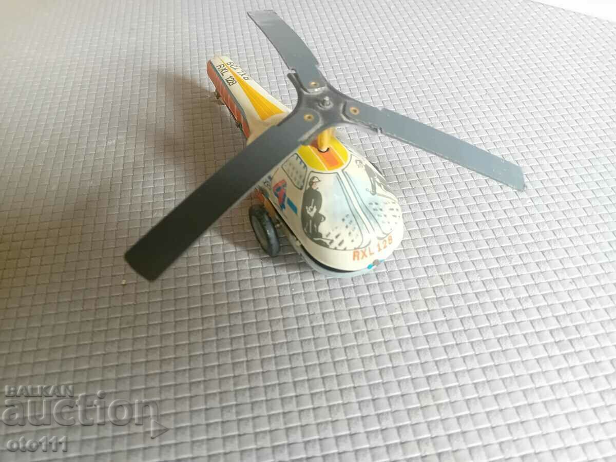 OLD TIN TOY - HELICOPTER