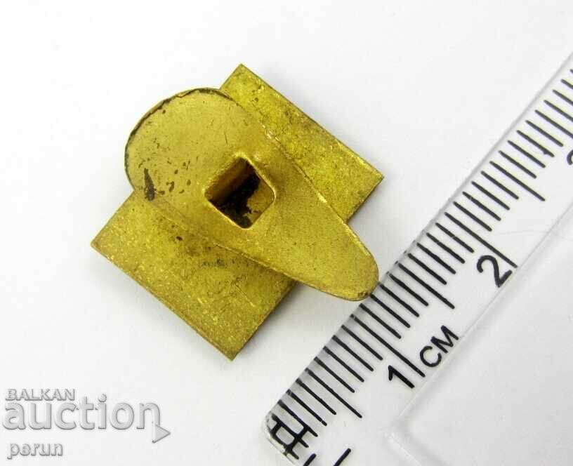 Auction  Old Badge-Buttonella-Buttoniere-Torch