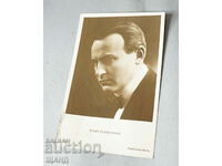 Carte poștală veche Foto Actorul EINAR ZANGENBERG