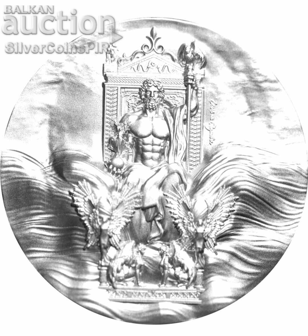 Argint 2 oz Zeus of Olympus 2024