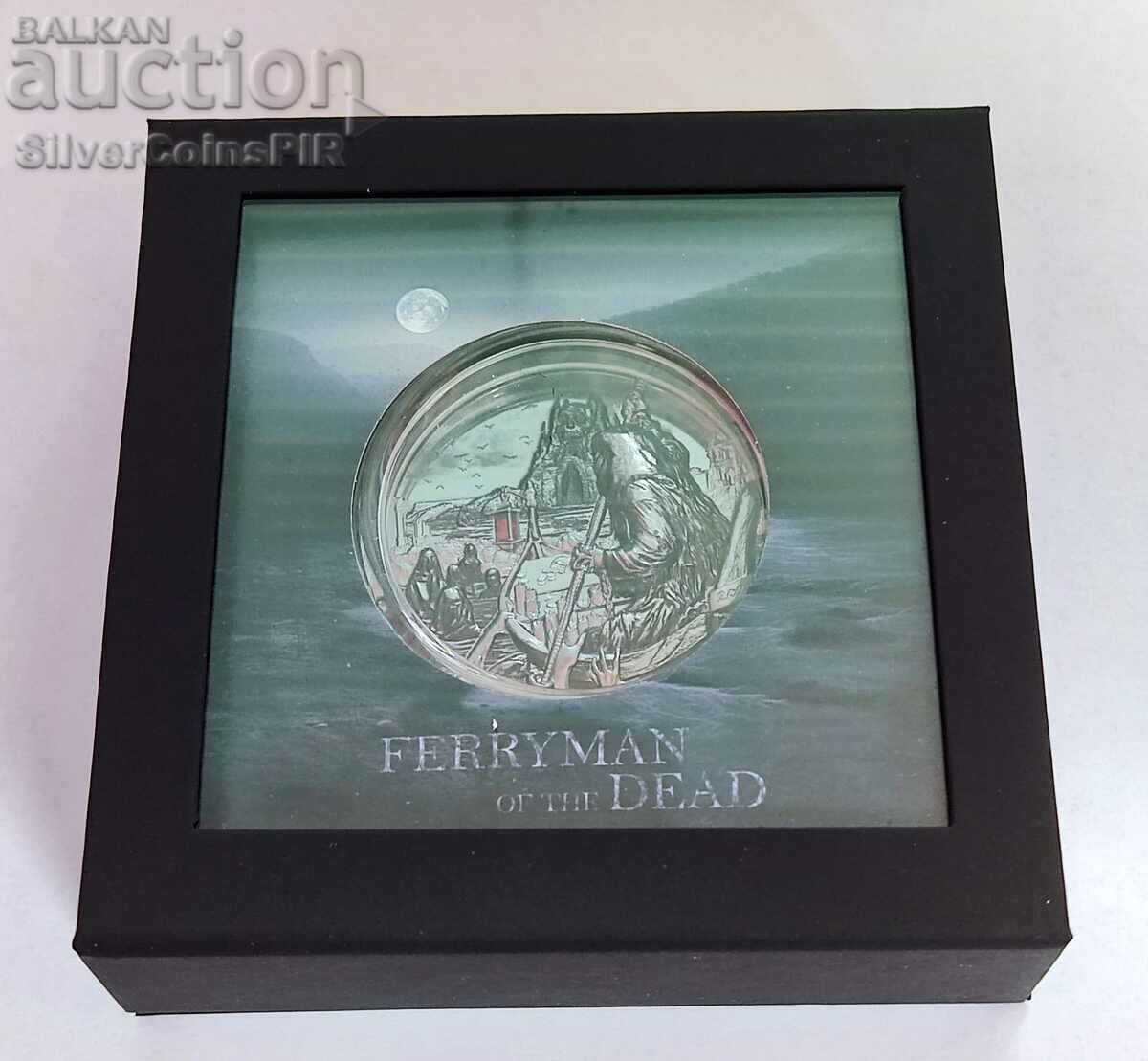 Delivery of Silver 3 oz Charon 2023 Black Proof Delivery of Silver 3 oz Charon 2023 Black Proof