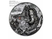 Silver 3 oz Charon 2023 Black Proof