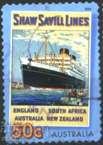 Stamped ship mark 2004 from Australia