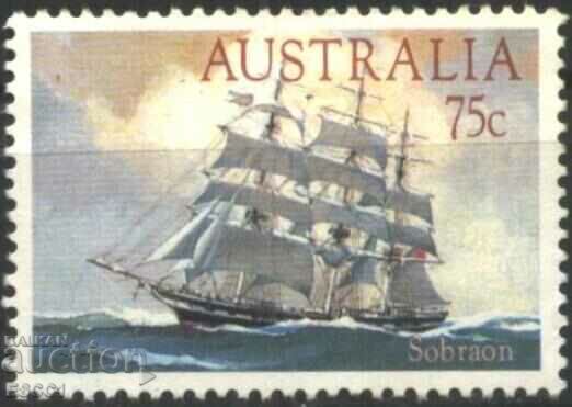 Stamped mark Ship Sailboat 1984 from Australia