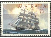 Marca ștampilată Ship Sailboat 1984 din Australia