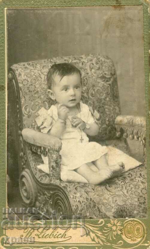 FOTO VECHE - CARTON - R. LIEBIH - RUSE - M0573 FOTO VECHE - CARTON - R. LIEBIH - RUSE - M0573