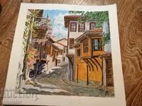 Watercolor - Plovdiv - 30 - 30 cm