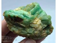 415 carat emerald emerald beryl on matrix unique