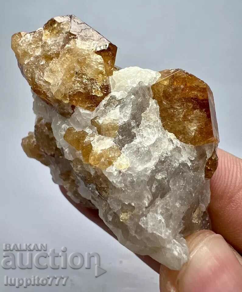 212 carat clinohumite on a unique matrix - 6 212 carat clinohumite on a unique matrix - 6