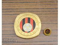 FC Lokomotiv Sofia football medal plaque and badge