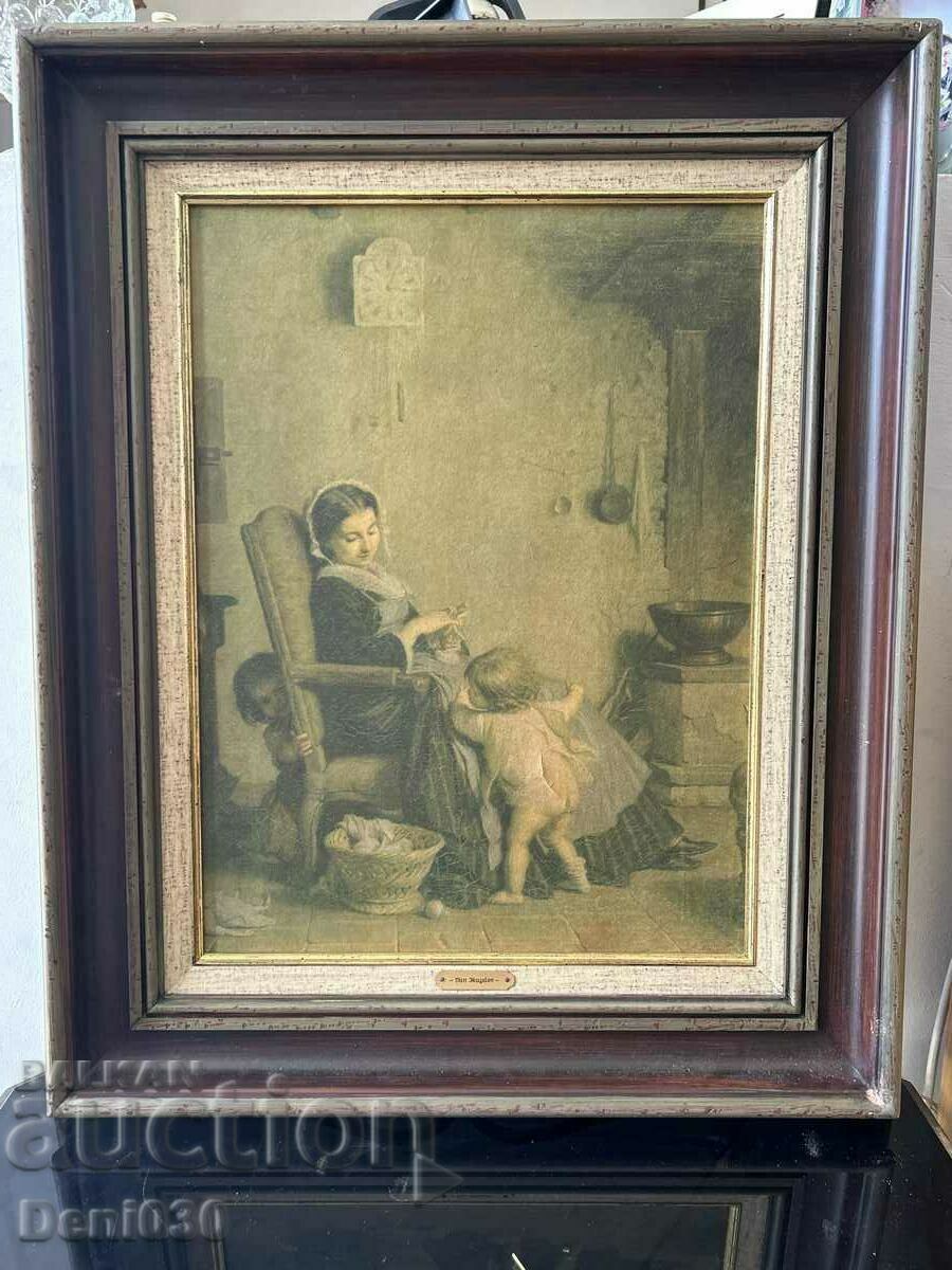 Very old reproduction painting