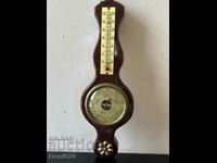German Wall Barometer and Thermometer