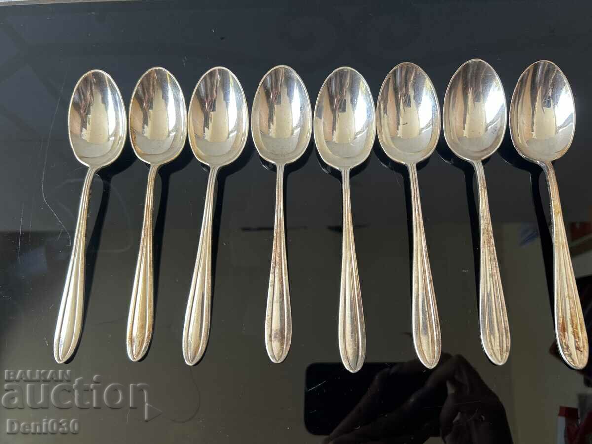 Set of spoons with markings