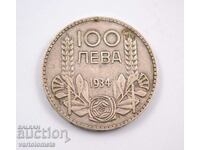 100 Leva 1934 - Bulgaria › Țarul Boris III