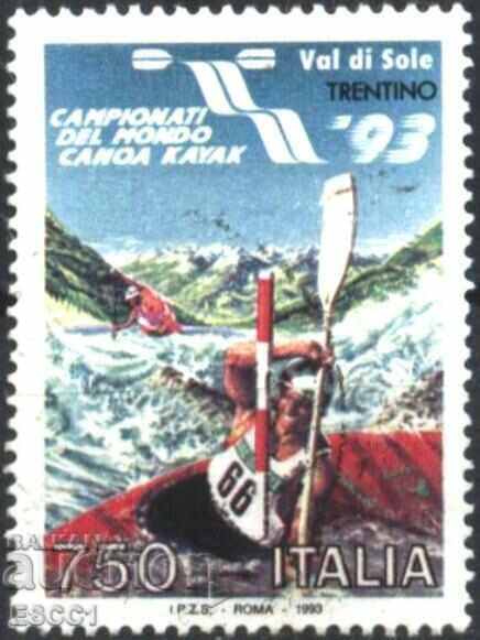 Клеймована марка Спорт Кану слалом Лодка 1993 от Италия
