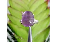 4939 Silver ring with Amethyst
