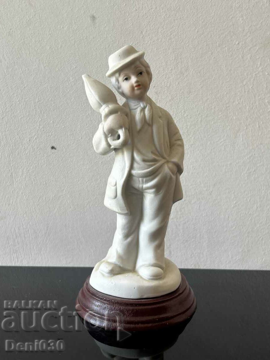 Ceramic figure with marking