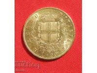 20 Lire 1865 Italy ( 20 лири Италия ) ( злато )