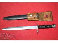 Swiss bayonet M1957 S.I.G. with a perfect leather loop.