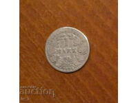 1 марка 1876 година Германия, Сребро