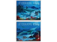 Luxembourg 2024 Europe SEPT Aquatic fauna (**) pure series