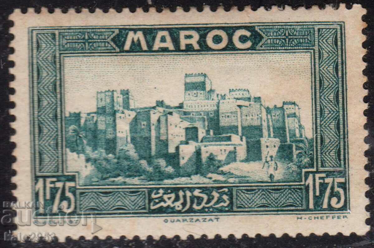 Morocco-1933-Regular -views-Palace,MNH