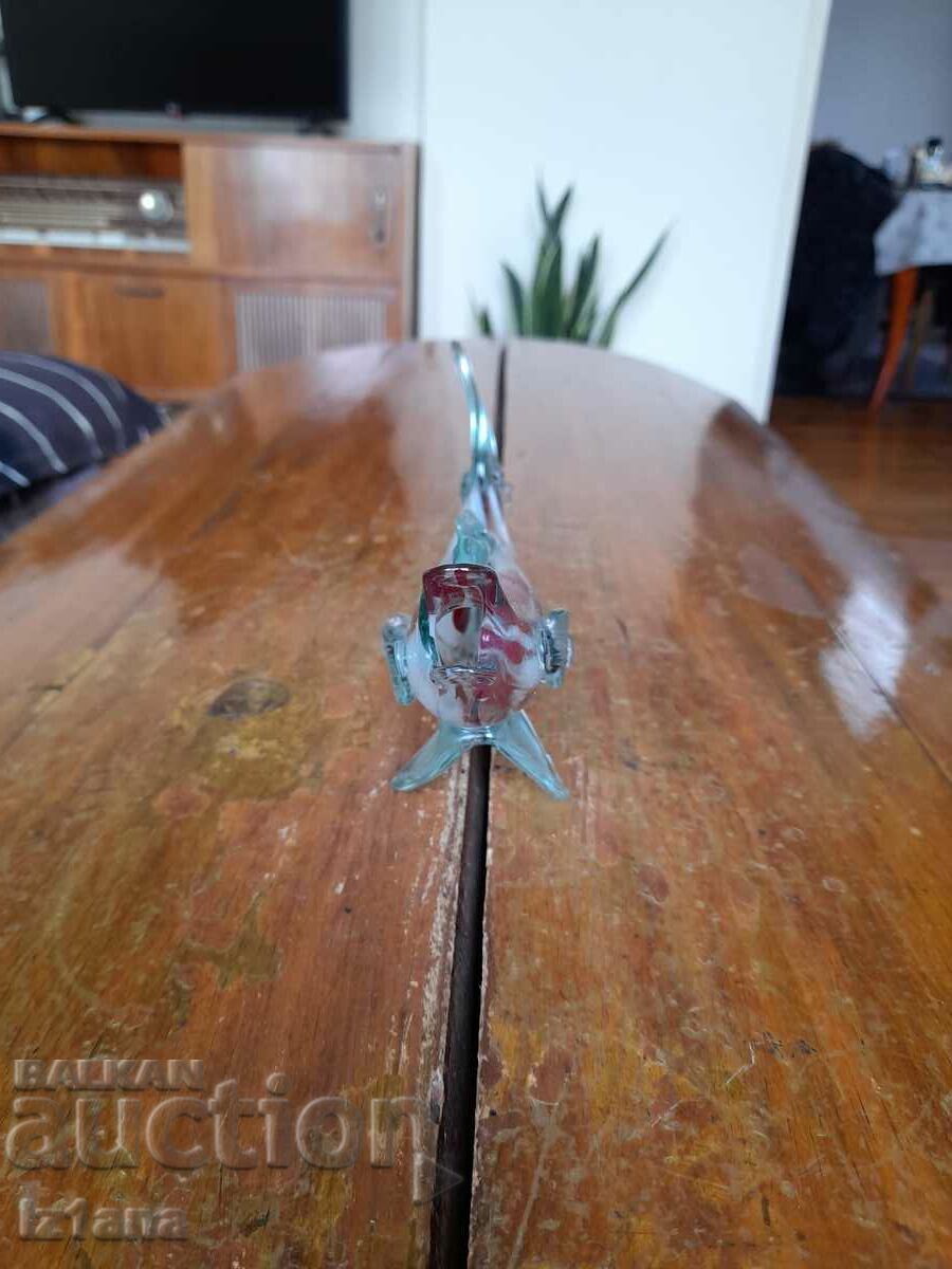 Glass figure, figurine, fish with price 37.00 BGN | € 18.92 Glass figure, figurine, fish with price 37.00 BGN | € 18.92