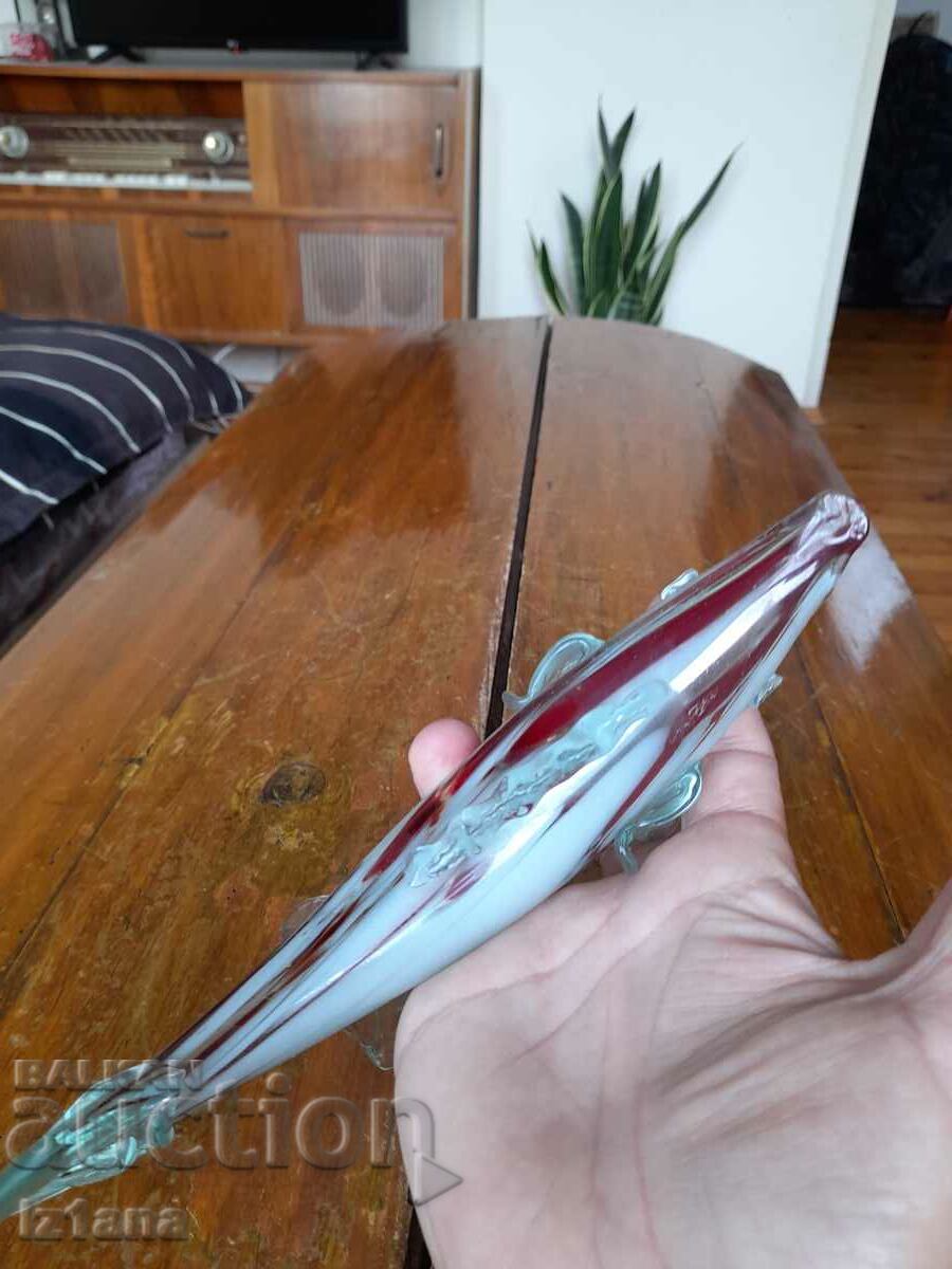 Glass figure, figurine, fish - 5 Glass figure, figurine, fish - 5