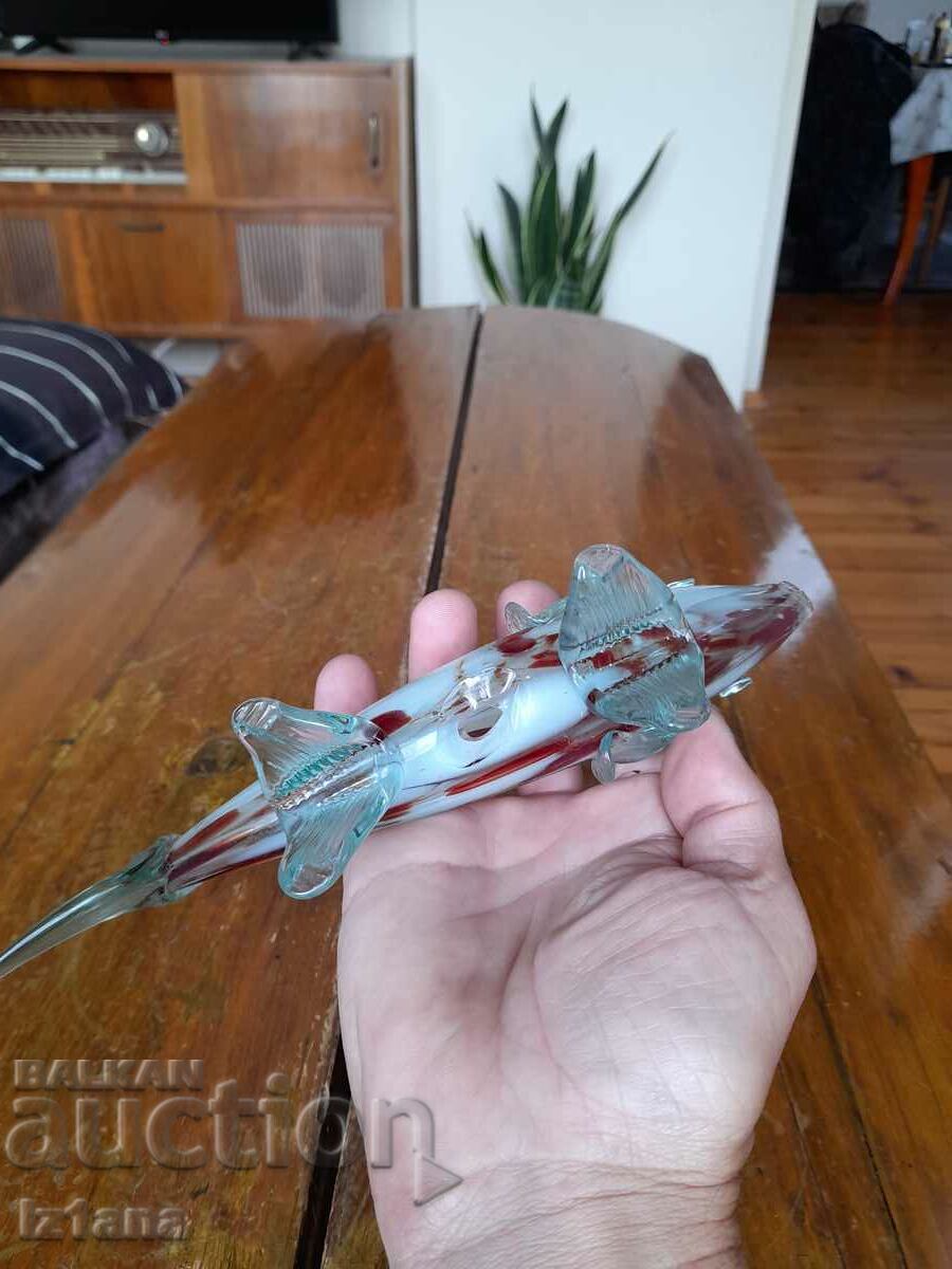 Glass figure, figurine, fish - 6 Glass figure, figurine, fish - 6