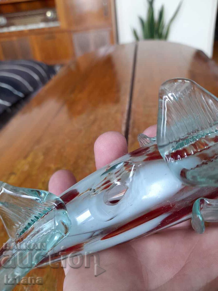 Glass figure, figurine, fish - 7 Glass figure, figurine, fish - 7