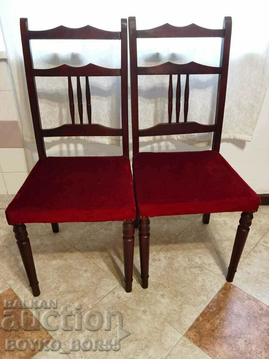 Two Gorgeous Vintage Chairs Chair Solid Wood Chairs