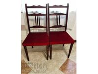 Two Gorgeous Vintage Chairs Chair Solid Wood Chairs