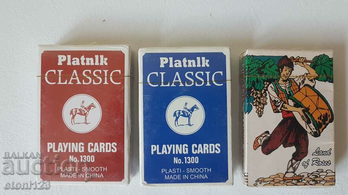 Playing Cards - 3 decks NEW