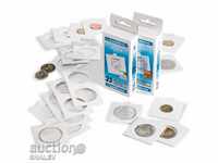 Self-adhesive coin cards "Leuchtturm" - 25 pieces